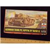 Image 3 : ESCI 1/72 Scale German Tank PanzerKampfwagen IV au Unbuilt Model Kit in Original Packaging. Comes as