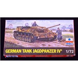 ESCI 1/72 Scale German Tank JagdPanzer IV Unbuilt Model Kit in Original Packaging. Comes as shown in