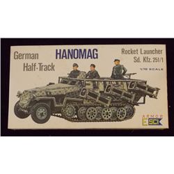 Armor / ESCI 1/72 Scale Sd. KFz. 251/1 Rocket Laun Unbuilt Model Kit in Original Packaging. Comes as