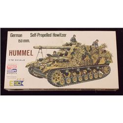 Armor / ESCI 1/72 Scale German Hummel 150mm Self-P Unbuilt Model Kit in Original Packaging. Comes as