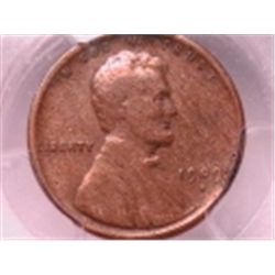 1909-S Lincoln Cent PCGS Genuine, F12