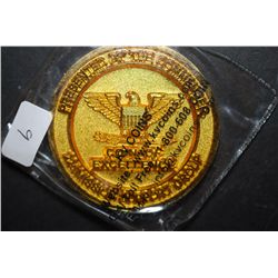 McConnell Air Force Base Wichita KS Coin Of Excellence Military Challenge Coin Presented By The Comm