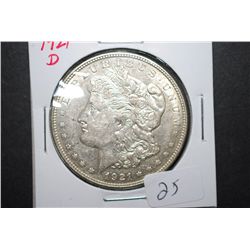 1921-D US Silver Morgan $1; EST. $35-45