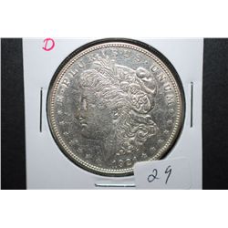1921-D US Silver Morgan $1; EST. $35-45