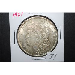 1921 US Silver Morgan $1; EST. $35-45