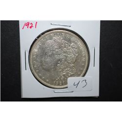 1921 US Silver Morgan $1; EST. $35-45
