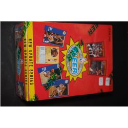 1991-1992 NBA New Update Series Basketball Trading Cards; Unopened Box; Lot of 36 Unopened Packs; ES