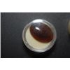 Image 1 : Large Oval-Shaped Brown Gemstone; EST. $10-40