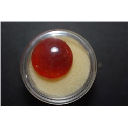 Large Round Orange Gemstone; EST. $10-40