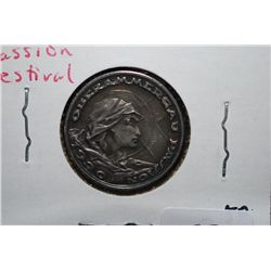 1930 Austria Oberammergau Passion Festival Token; EST. $5-10