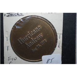 1992 Florida Power & Light; Rebuilding South Florida As A Team After Hurricane Andrew Collectible To