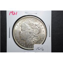 1921 US Silver Morgan $1; EST. $35-45