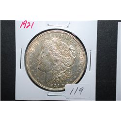 1921 US Silver Morgan $1; EST. $35-45