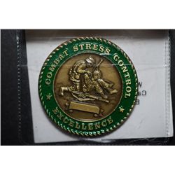 Combat Stress Control Excellence Military Medal; EST. $5-10
