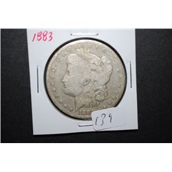 1883 US Silver Morgan $1; EST. $35-45