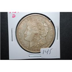 1921-D US Silver Morgan $1; EST. $35-45
