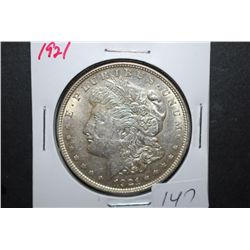 1921 US Silver Morgan $1; EST. $35-45