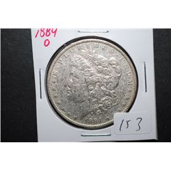 1884-O US Silver Morgan $1; EST. $35-45