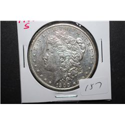1900-S US Silver Morgan $1; EST. $35-45