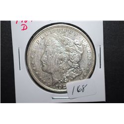 1921-D US Silver Morgan $1; EST. $35-45
