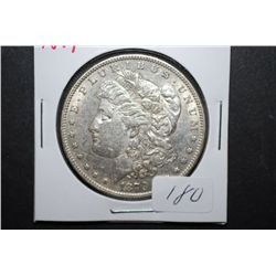 1879 US Silver Morgan $1; EST. $35-45