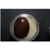 Image 1 : Large Oval Tigers Eye-Like Gemstone; EST. $10-20