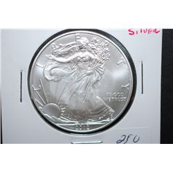 2012 US Silver American Eagle $1; 1 Oz. Fine Silver; EST. $40-60