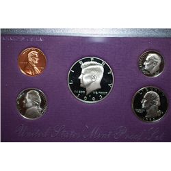 1993-S US Mint Proof Set With COA Included; EST. $5-10