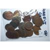 Image 2 : US Indian Head One Cent; Various Dates & Conditions; Lot of 40; EST. $40-60