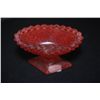 Image 1 : Vintage Depression Era Rose Colored Master Salt Bowl; EST. $15-20