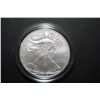 Image 1 : 2008-W US Silver American Eagle $1 In Display Box With COA Included; 99.9% Silver 1 Oz.; UNC; EST. $