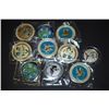 Image 1 : Military Challenge Coin; Various Dates, Bases, People, Etc.; Lot of 10; EST. $30-40