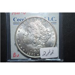 1901-O US Silver Morgan $1; BU; EST. $45-60