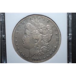 1895-S US Silver Morgan $1; MCPCG Graded VF Details-Improperly Cleaned; EST. $900-1200