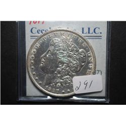 1897 US Silver Morgan $1; EST. $40-55