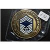Image 1 : District Of Columbia Air National Guard Military Challenge Coin; Integrity First Service Before Self