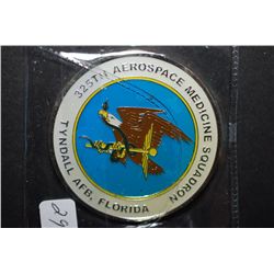 Tyndall AFB Florida 325th Aerospace Medicine Squadron Military Challenge Coin; EST. $5-10