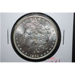 1904-O US Silver Morgan $1; BU; EST. $45-55