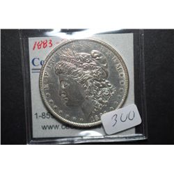 1883-O US Silver Morgan $1; EST. $40-55
