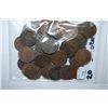 Image 1 : US Indian Head One Cent; Various Dates & Conditions; Lot of 50; EST. $50-75