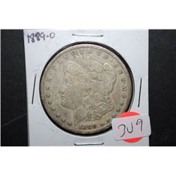 1889-O US Silver Morgan $1; EST. $30-40