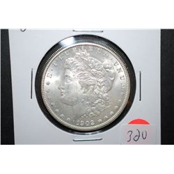 1902-O US Silver Morgan $1; BU; EST. $45-55