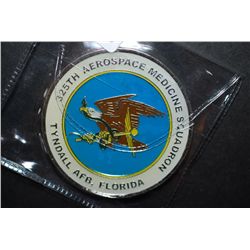 Tyndall AFB Florida 325th Aerospace Medicine Squadron Military Challenge Coin; EST. $5-10