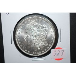 1885-O US Silver Morgan $1; BU; EST. $45-55