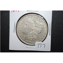 1879 US Silver Morgan $1; EST. $30-40