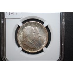 1926 US Sesquicentennial Of American Independence Commemorative Half Dollar; NGC Graded MS63; EST. $