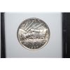 Image 2 : 1937-D US Oregon Trail Memorial Commemorative Half Dollar; NGC Graded MS65; EST. $275-325