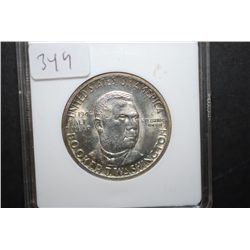 1946 US Booker T Washington Commemorative Half Dollar; ANACS Graded MS64; EST. $35-55