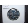 Image 1 : 1957 US Ben Franklin Half Dollar; NGC Graded PF67; EST. $40-90