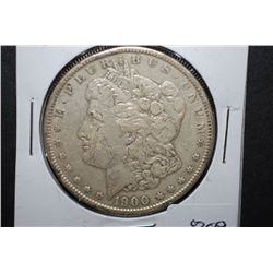 1900-O US Silver Morgan $1; EST. $30-40